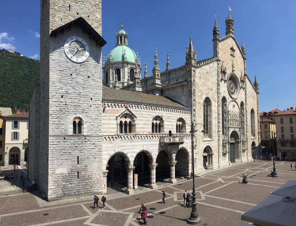 Ancient Courtyard Bonanomi In Como Historic Centre ภายนอก รูปภาพ